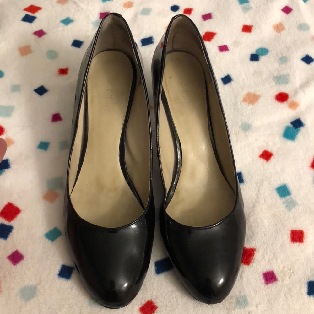 Nine West 2.75” Patent Leather Heels 9 M Black